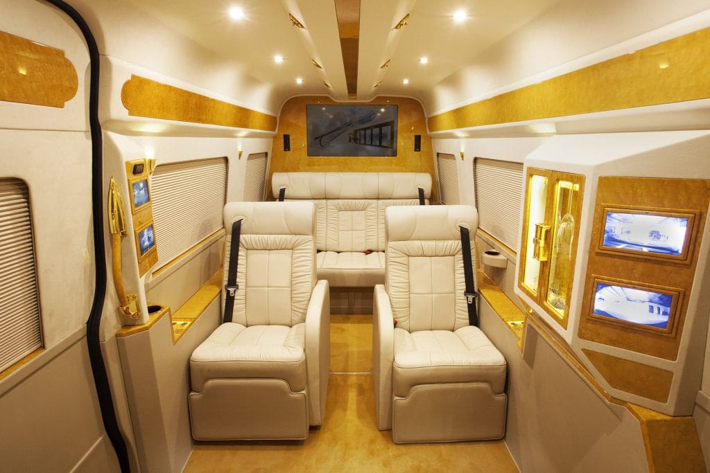 Luxury SUV custom upgrade